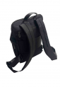 Black anti-theft backpack with front zip pocket 527642