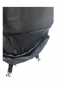 Black anti-theft backpack with front zip pocket 527642