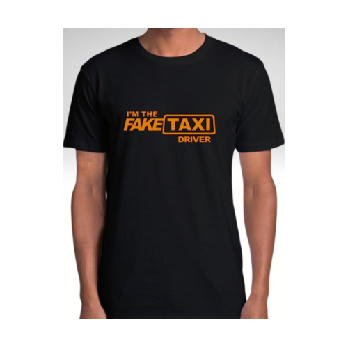 Ανδρική Κοντομάνικη Μπλούζα "I'm The Fake Taxi Driver" 63834