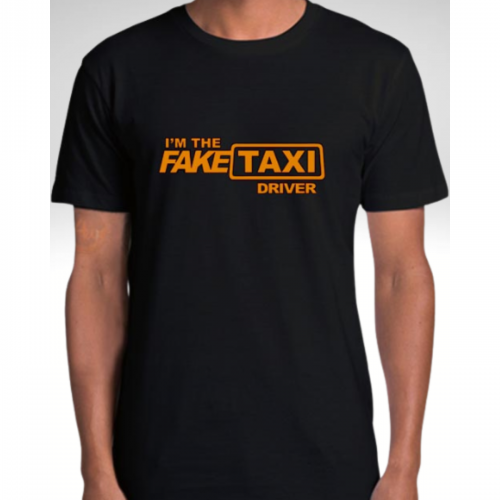 Ανδρική Κοντομάνικη Μπλούζα "I'm The Fake Taxi Driver" 63834