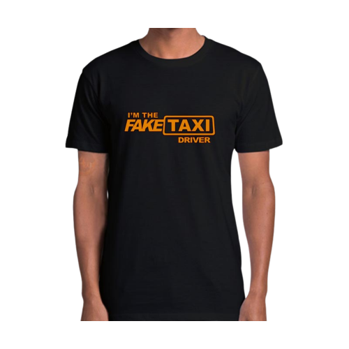 Ανδρική Κοντομάνικη Μπλούζα "I'm The Fake Taxi Driver" 63834