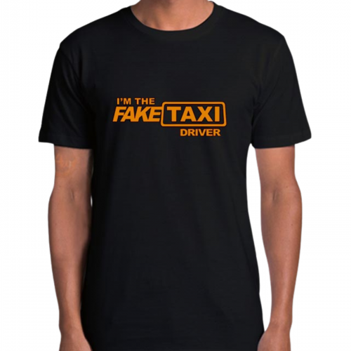 Ανδρική Κοντομάνικη Μπλούζα "I'm The Fake Taxi Driver" 63834