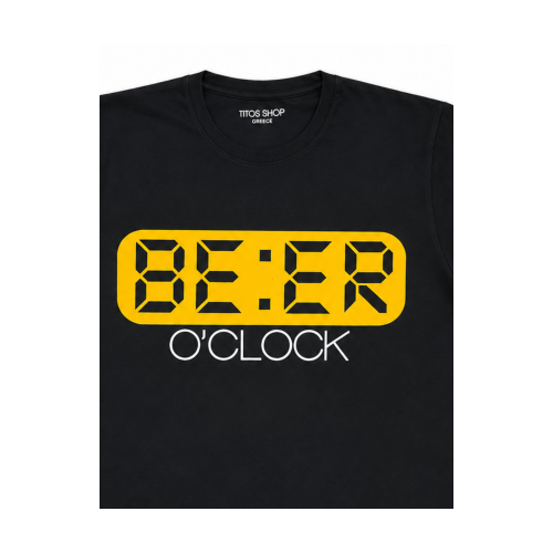 Ανδρική Κοντομάνικη Μπλούζα Beer O'Clock  63835