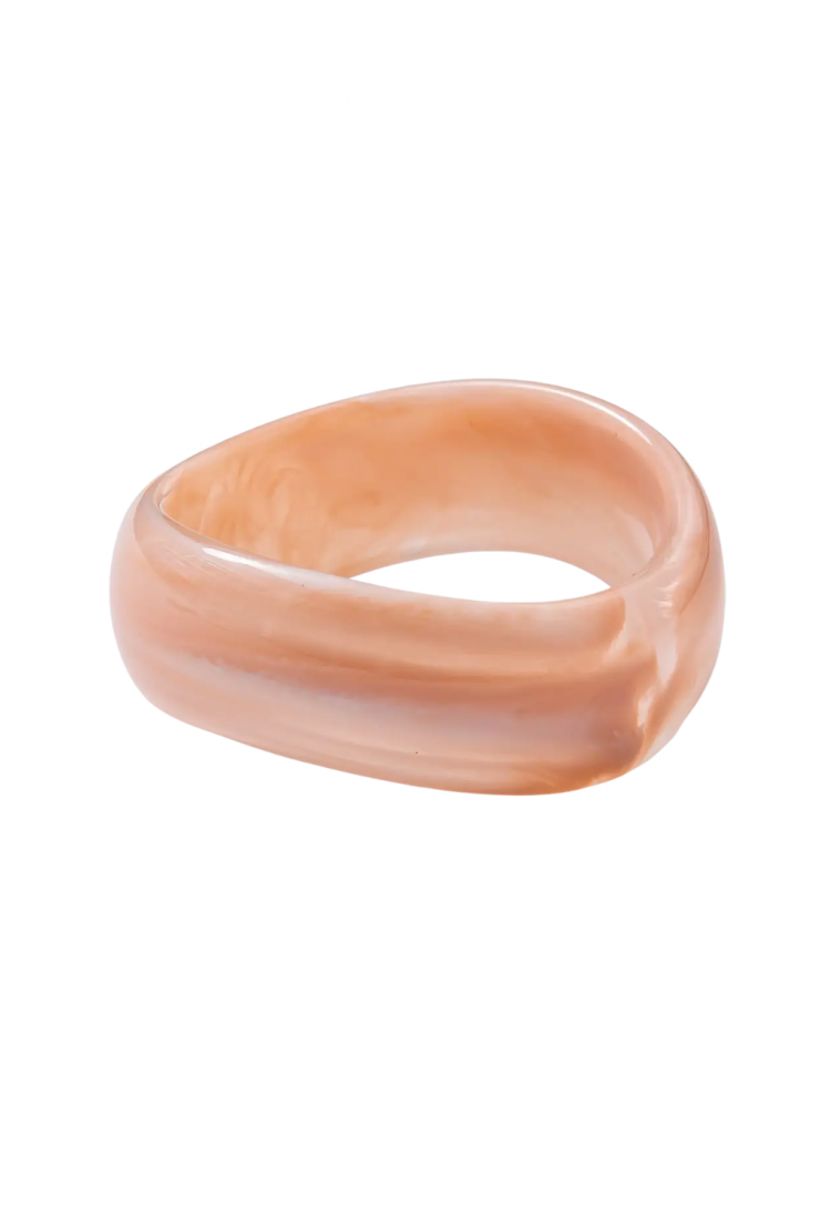 Women's Marble Effect Bangle Bracelet 528047 Women's marble effect bone style bangle bracelet