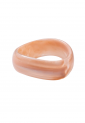 Women's Marble Effect Bangle Bracelet 528047 Women's marble effect bone style bangle bracelet