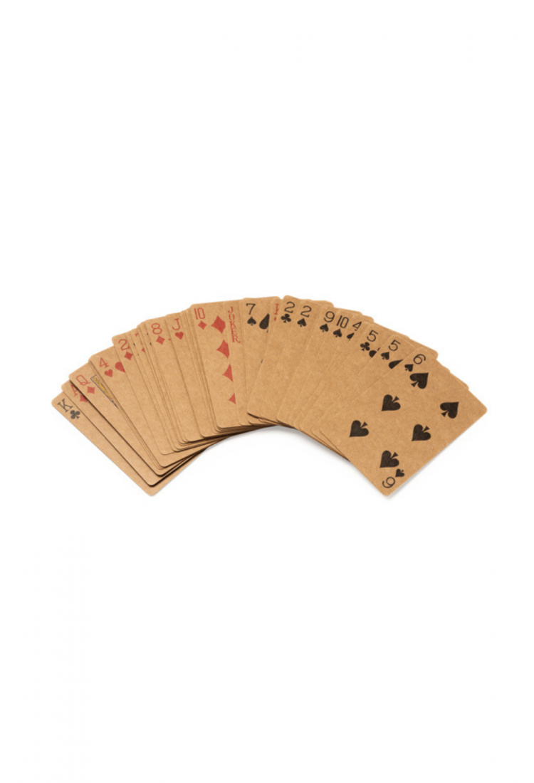 Vintage playing cards in storage box 528942