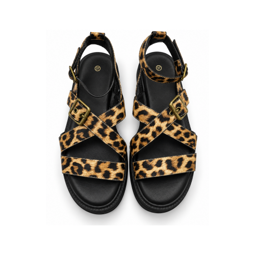 Γυναικεία Πέδιλα Animal Print 528759