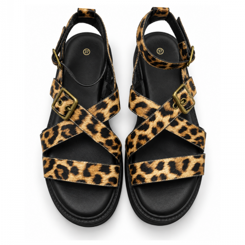 Γυναικεία Πέδιλα Animal Print 528759
