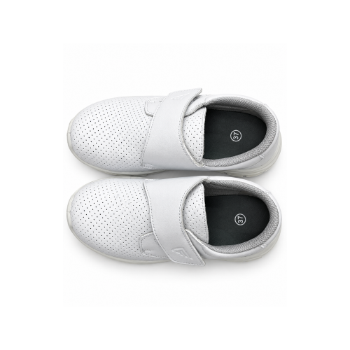 Λευκό Επαγγελματικό Παπούτσι με Velcro 528630