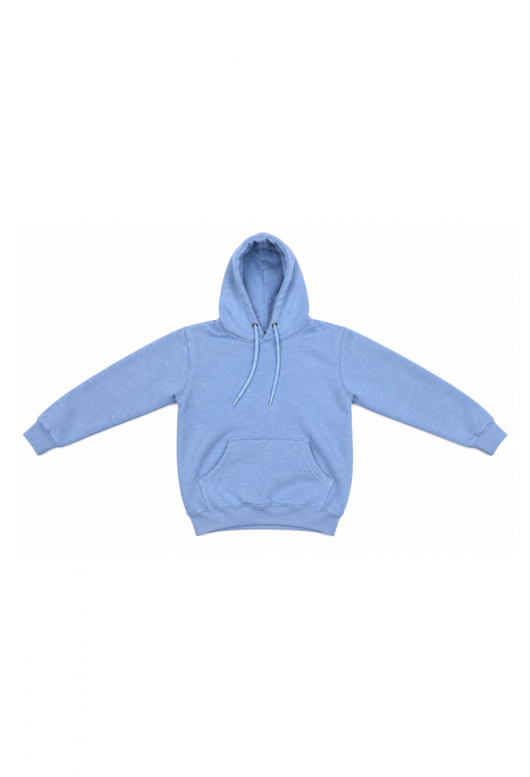 Women's plain hoodie with kangaroo pocket 520275