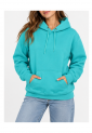 Women's plain hoodie with kangaroo pocket 520275