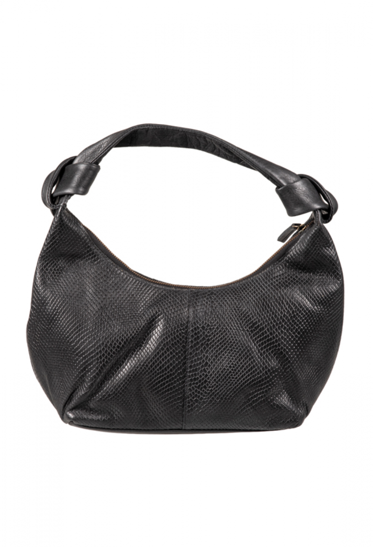 Women's leather shoulder bag with wide strap 528963