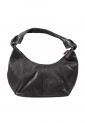 Women's leather shoulder bag with wide strap 528963