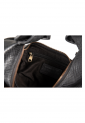 Women's leather shoulder bag with wide strap 528963