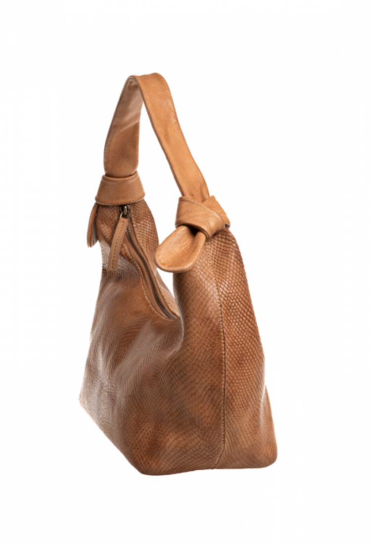 Women's leather shoulder bag with wide strap 528963