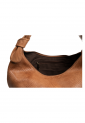 Women's leather shoulder bag with wide strap 528963