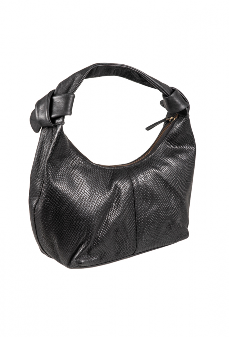 Women's leather shoulder bag with wide strap 528963