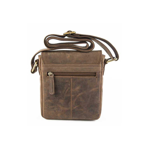 Leather Crossbody Bag with Flap 528966