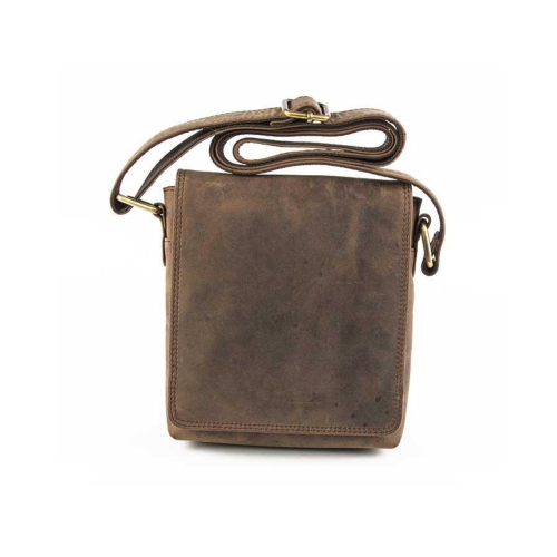 Leather Crossbody Bag with Flap 528966