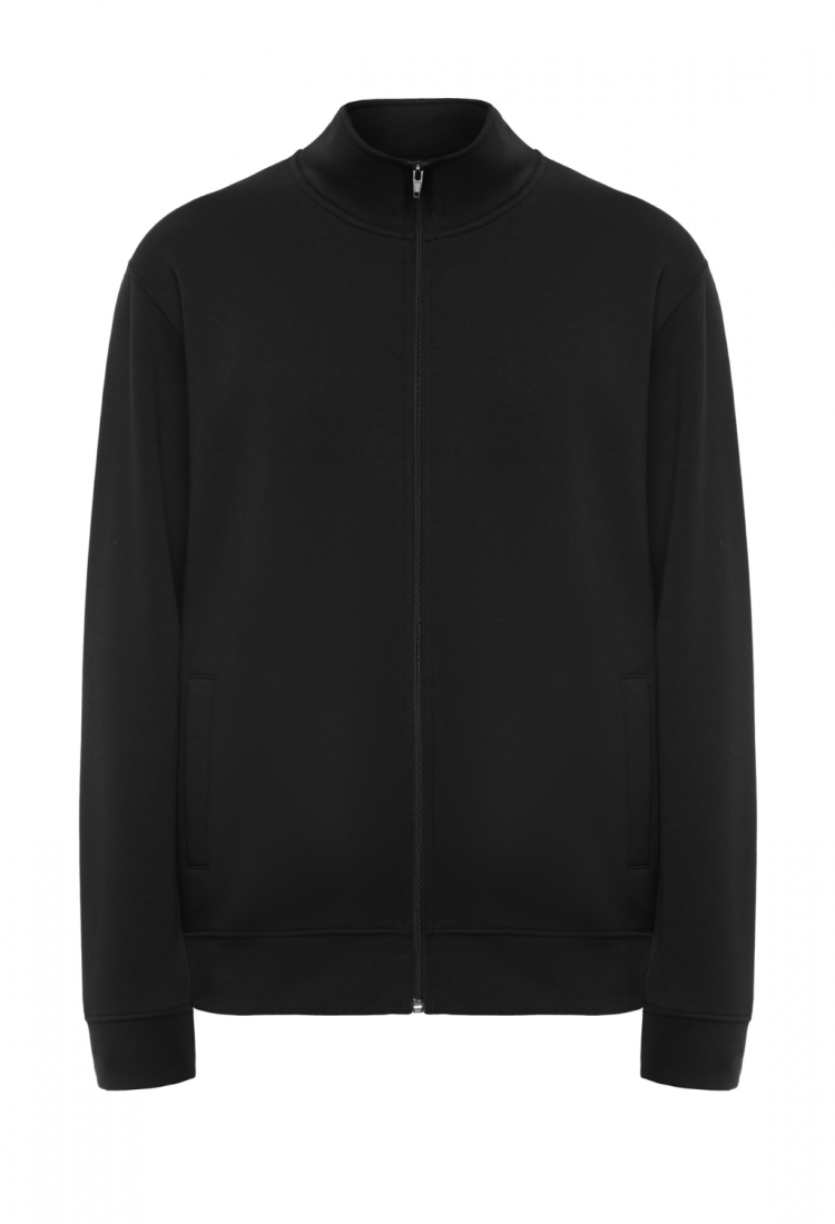 Men's full-zip sweatshirt with high collar 529091