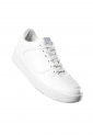 Women's white platform sneakers 529089