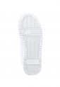 Women's white platform sneakers 529089