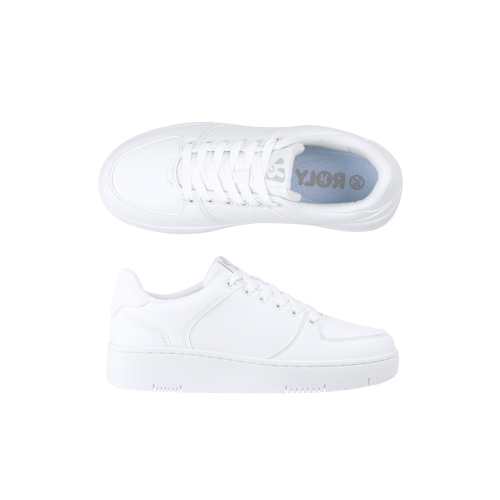 Women's White Platform Sneakers 529089