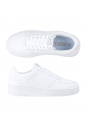 Women's white platform sneakers 529089