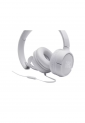 JBL Tune 500 white on-ear wired headphones 529084
