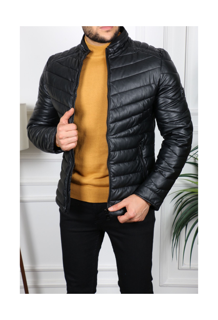 Men's Leather Jacket Markova 523450