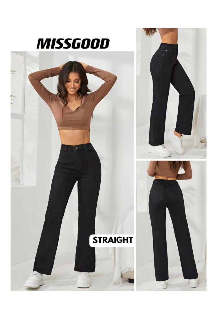 Women's Jeans Straight 523535