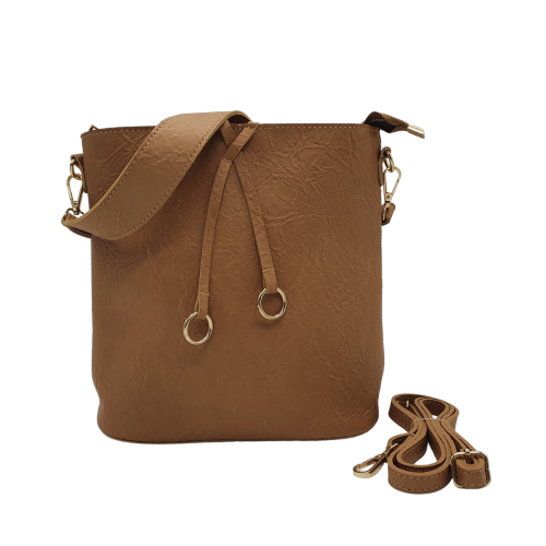 Women's Shoulder Bag / crossbody bag made of leatherette 6653 