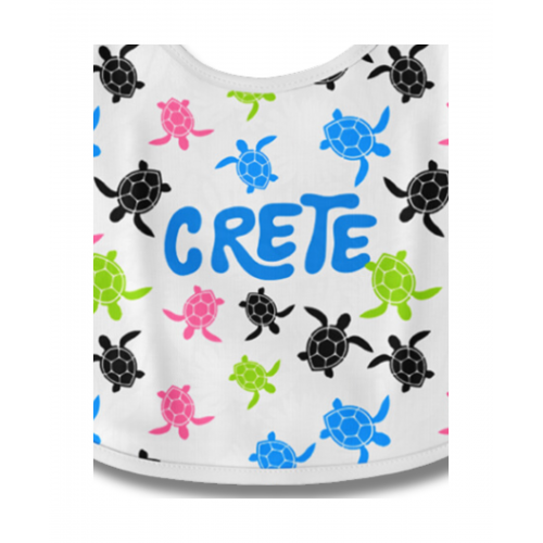 Baby Bib Turtles Crete BBS102