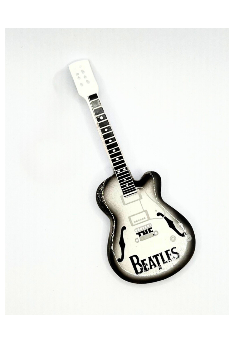 Guitar Keychain / Magnet The Beatles BKR994