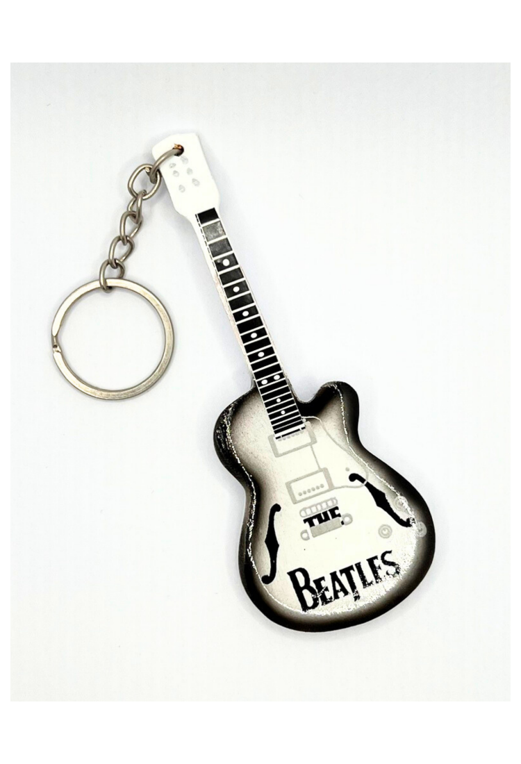 Guitar Keychain / Magnet The Beatles BKR994