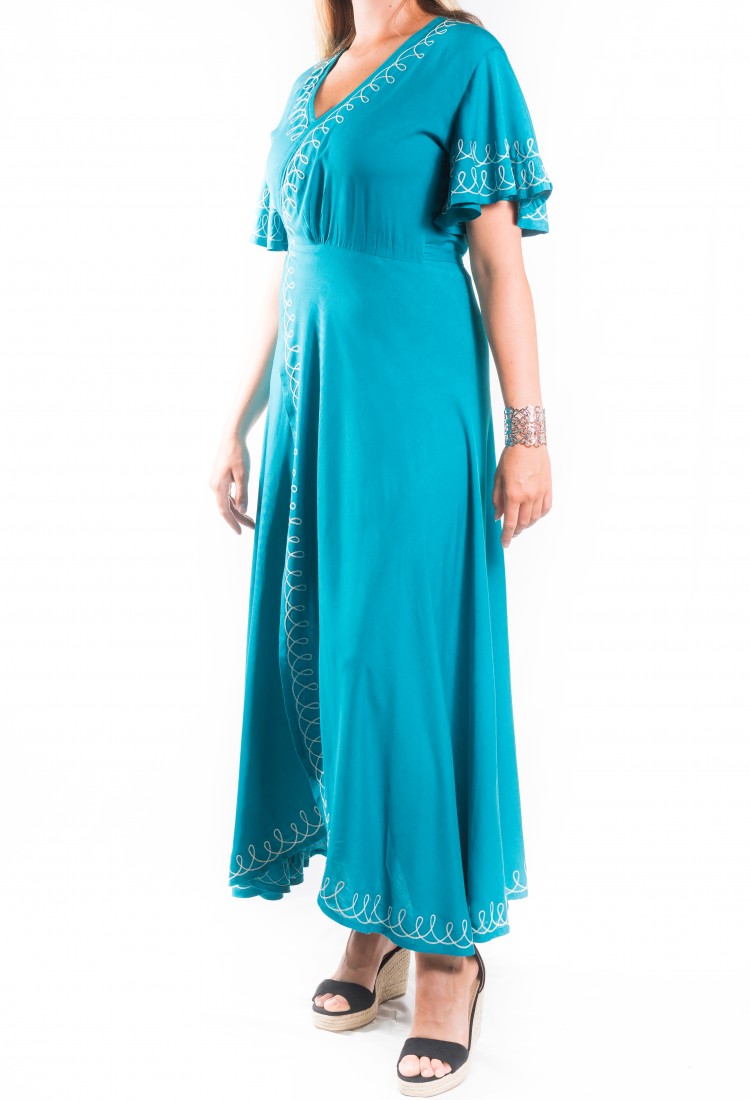 Womens Long Cruise Dress BLD579 Womens Long Cruise Dress BLD579