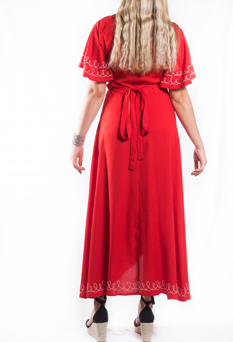 Womens Long Cruise Dress BLD579 Womens Long Cruise Dress BLD579