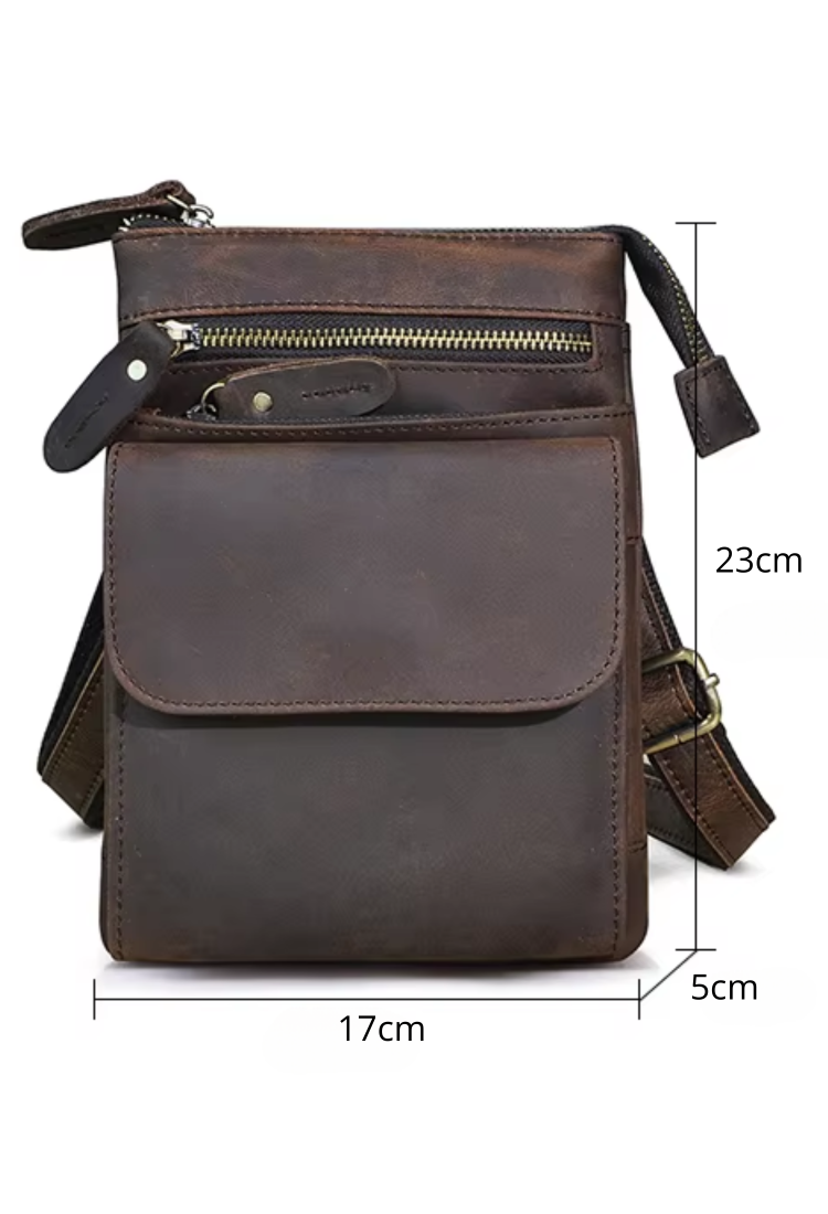 Men's Leather Shoulder/Crossbody Bag BML419 