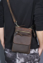 Men's Leather Shoulder/Crossbody Bag BML419 