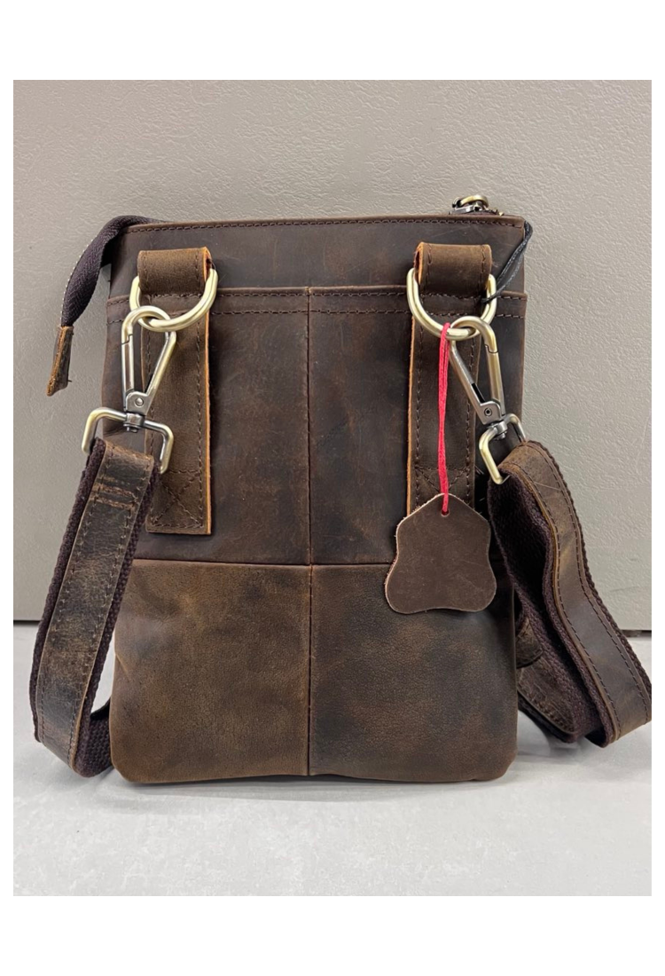 Men's Leather Shoulder/Crossbody Bag BML419 