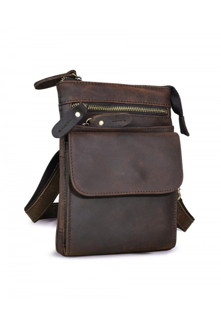Men's Leather Shoulder/Crossbody Bag BML419 