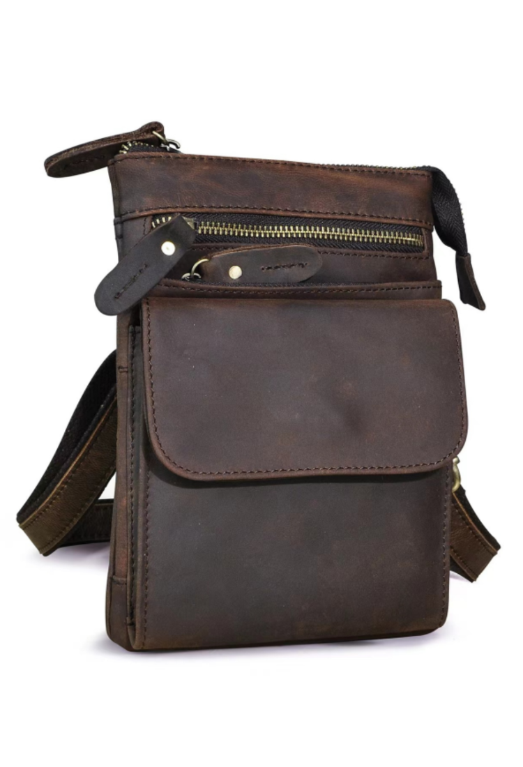 Men's Leather Shoulder/Crossbody Bag BML419 Men's Leather Shoulder/Crossbody Bag BML419