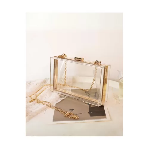 Evening Clutch Bag Acrylic BWN712
