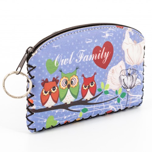 Wallet Owl Family CH018