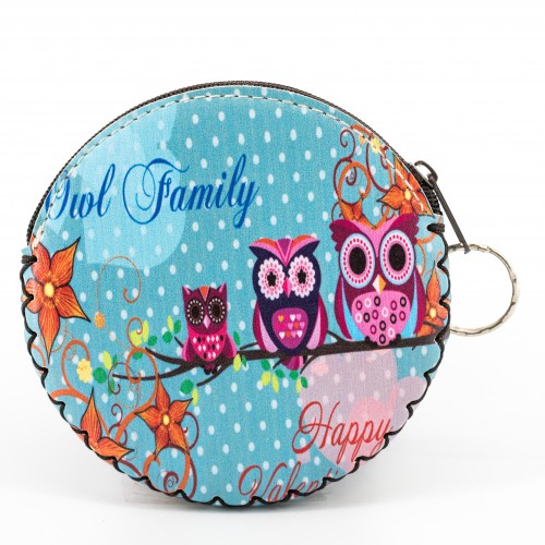 Wallet Owl Family CH024