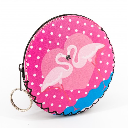 Wallet Flamingos In Love CH025
