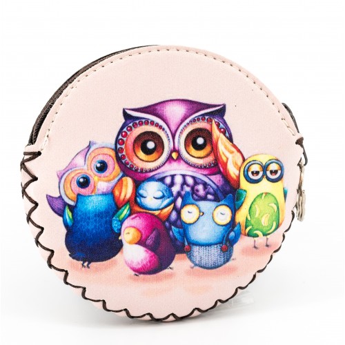 Cute Owl Family Wallet CH028