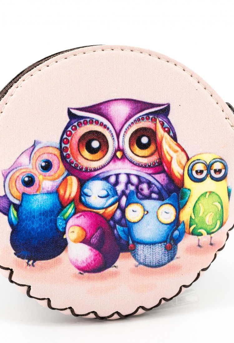 Cute Owl Family wallet