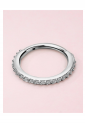 Women's Piercing Hoop Earring With Stones EPH261