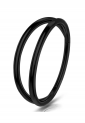 Double Thin Hoop Piercing Earring EPH264
